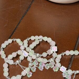 Bracelets beads with charms bundle